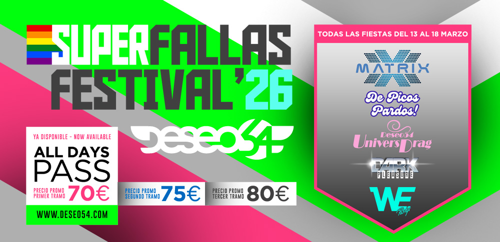 Super Fallas Festival Valencia 2026 - All Days Pass